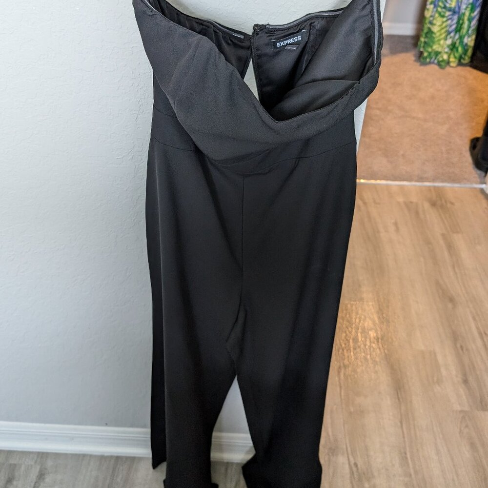 Express strapless jumpsuit